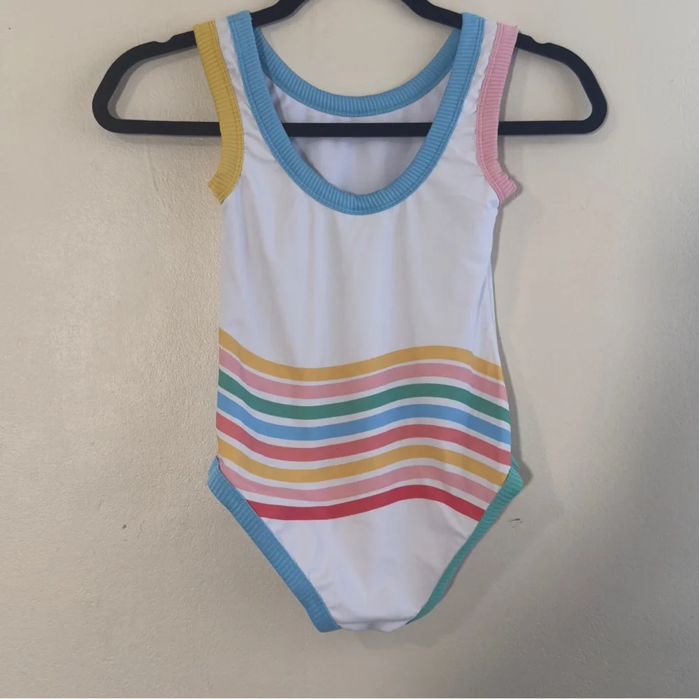 Disney Little Mermaid Ariel Girls One Piece Swimsuit Size 7/8